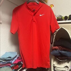2/$10 Nike Men's Red Dri-fit Shirt